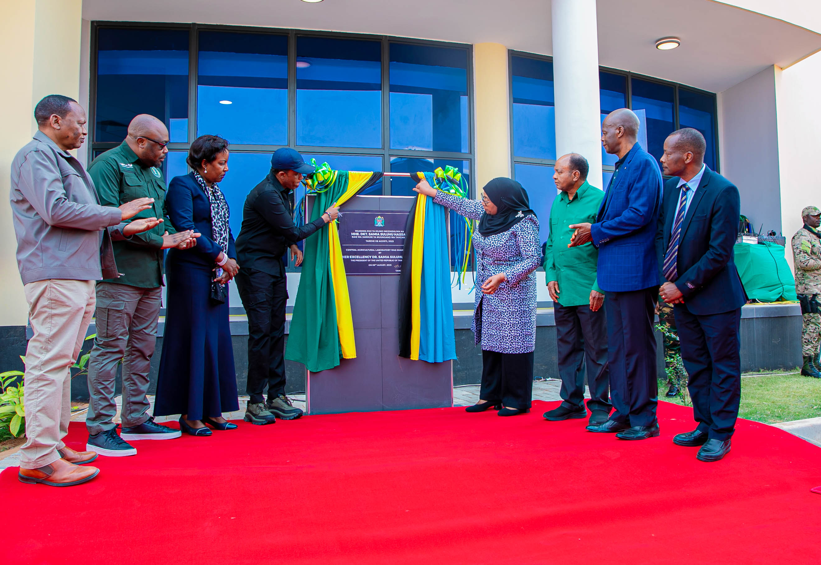 President Samia Inaugurates Central Agricultural Laboratory