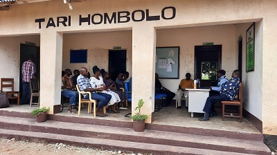 Welcoming of new Center Manager Dr. Zuberi Bila  and sending off former center Manager Dr. Lameck makoye held at TARI Hombolo 17/02/2022