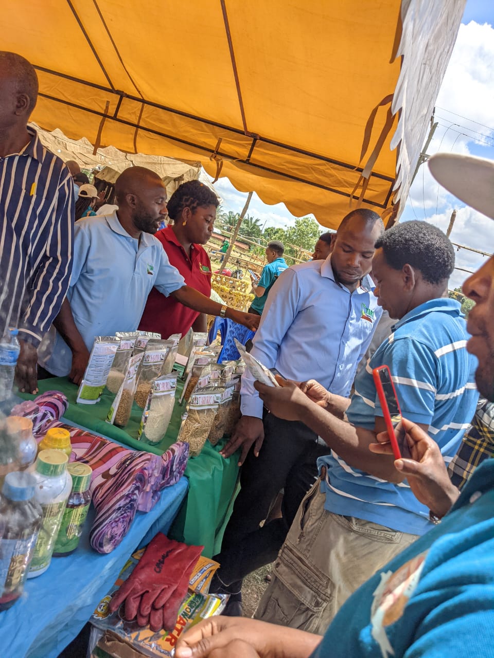 TARI Ifakara has participated in the Inauguration Activities of the 2023-2024 Agricultural Season in Kilombero District on 27/10/2023 at Mwaya.