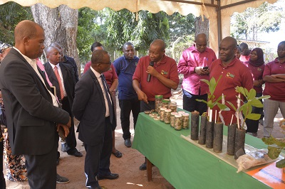 The Island of Mohel's businessmen delegation visited TARI Naliendele 