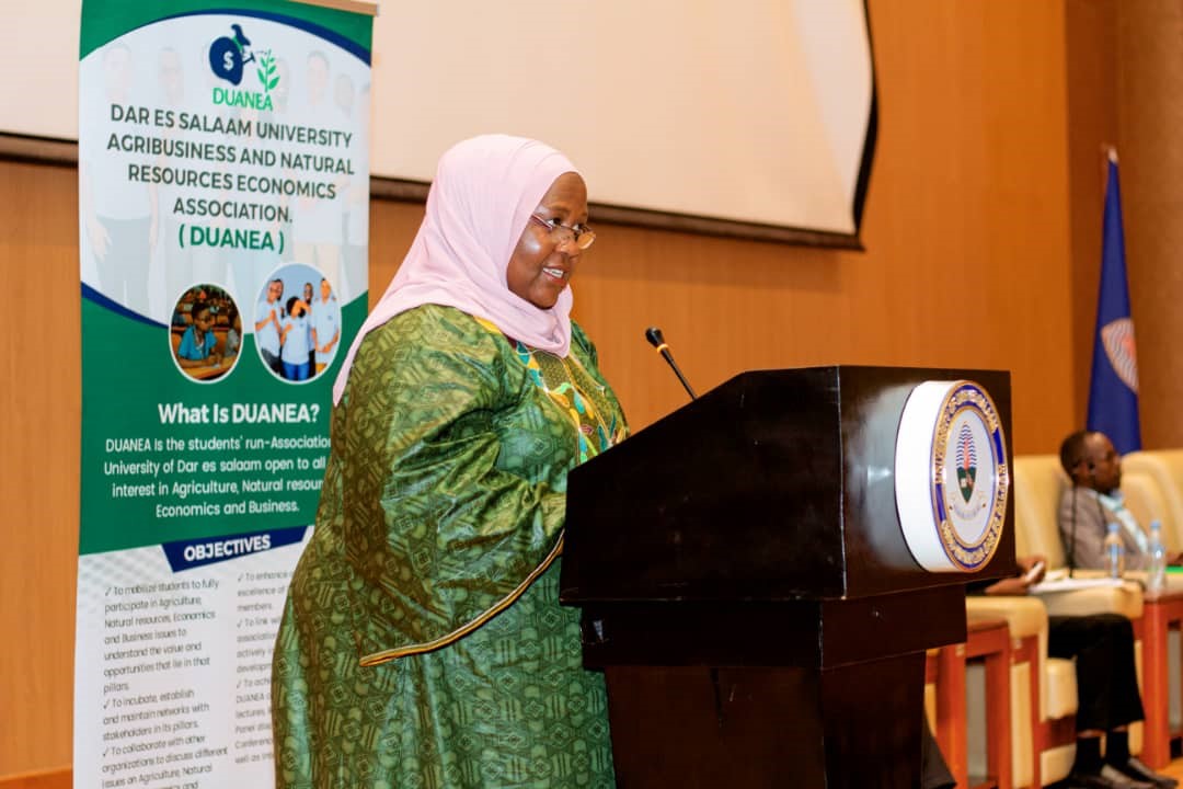 TARI Mikocheni participates Programme for Dar es Salaam University of Agribusiness and Natural Resources Economics Association (DUANEA) launching event at UDSM-New Library Conference Hall.