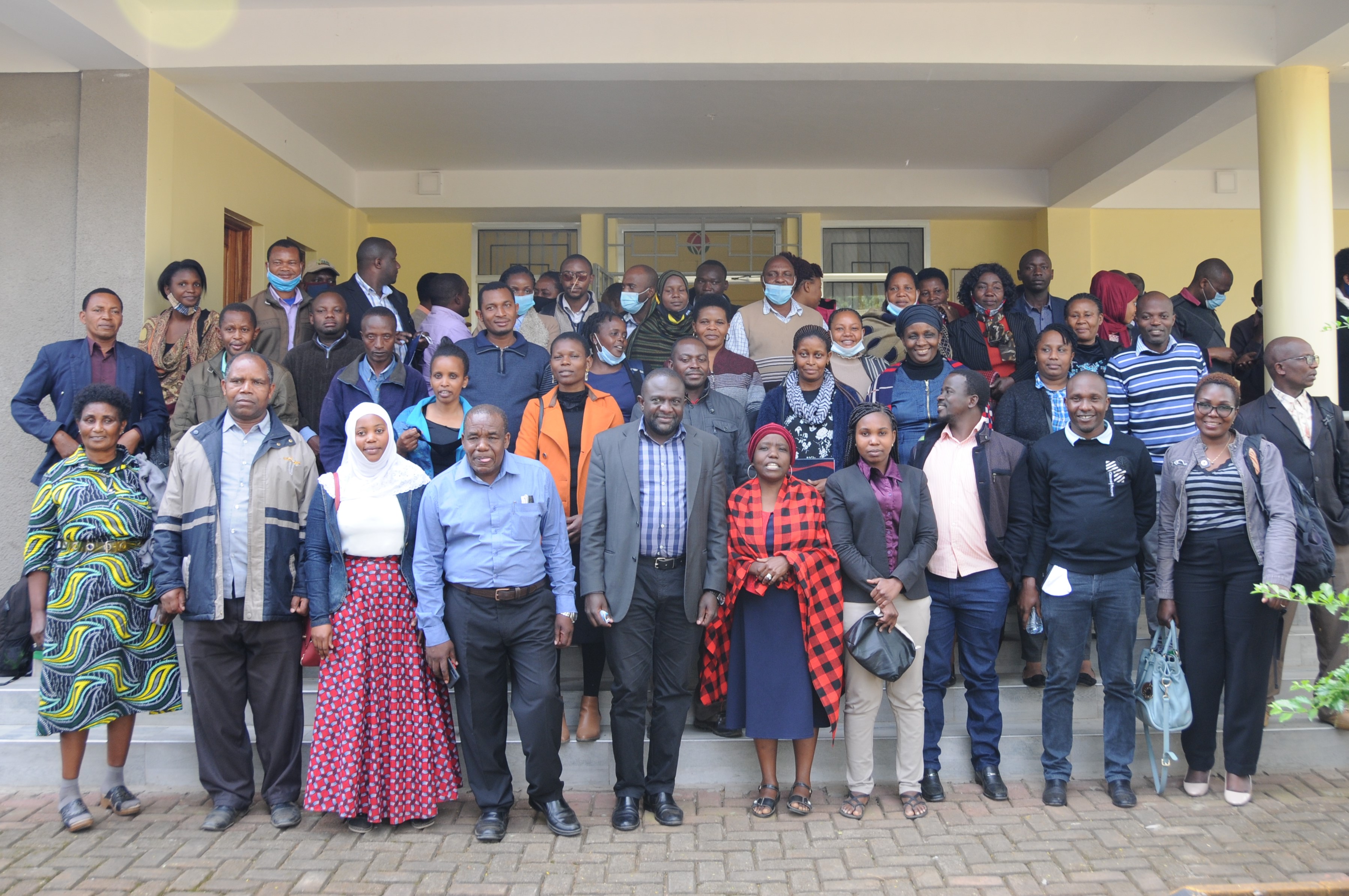 Participants of Personality & Mindset Change Training at World Vegetable Center, Arusha