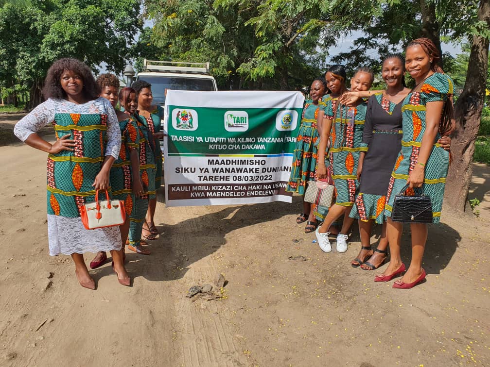 Triumphs TARI Dakawa women do in celebrating World Women's Day on March 08, 2022