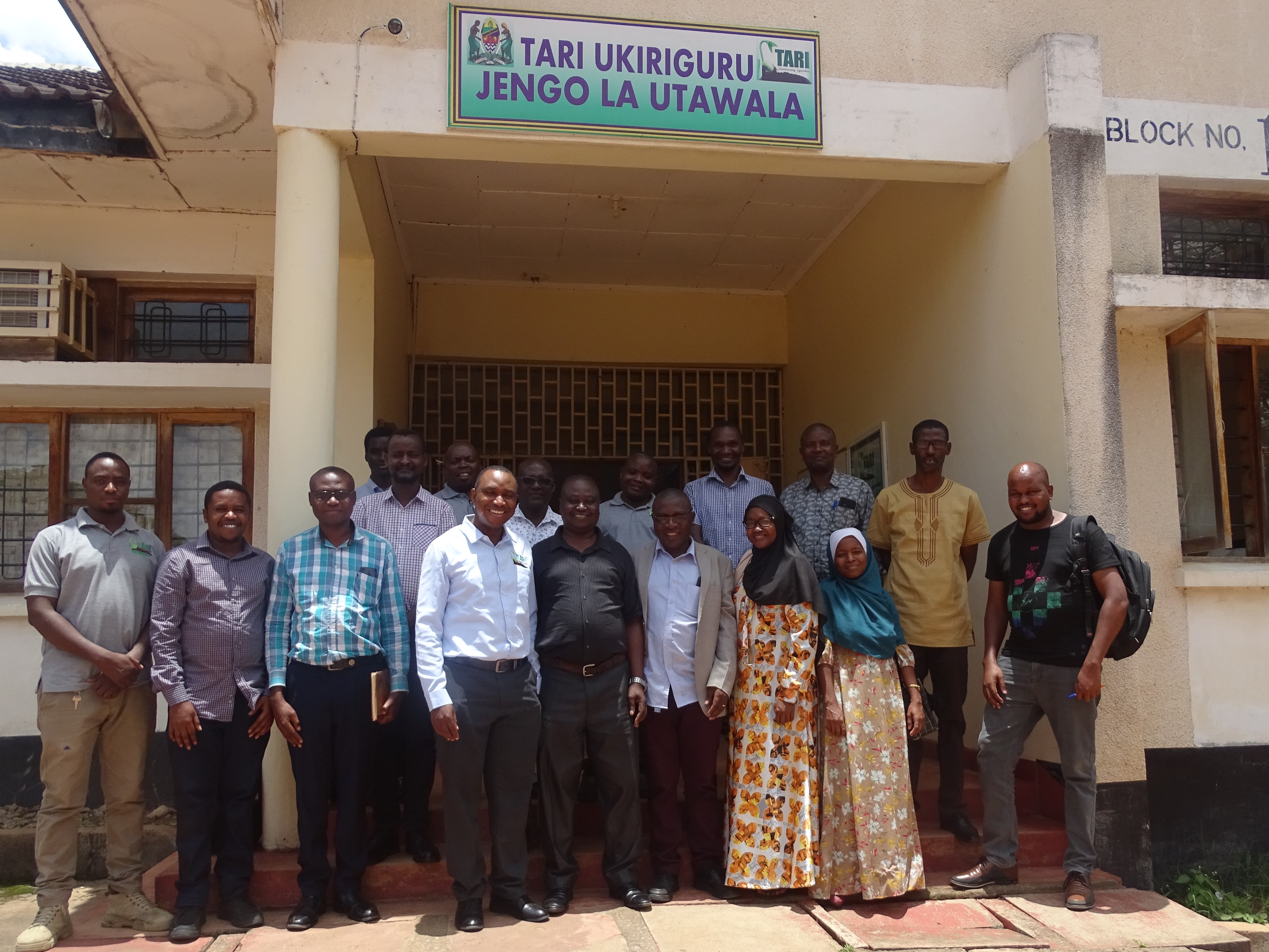 A VISIT OF SEQART AFRICA DELEGATE AT TARI UKIRIGURU.