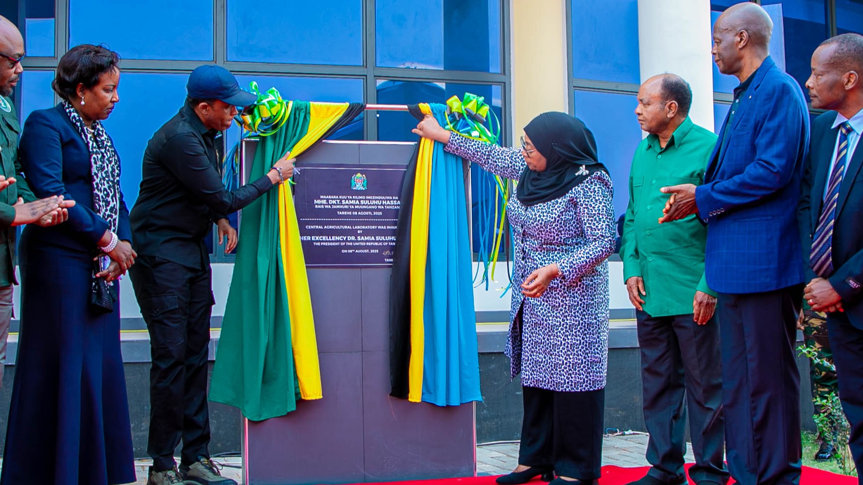 Rais Samia azidua Maabara Kuu ya Kilimo